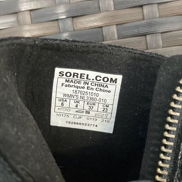 Sorel Joan Of Arctic Wedge Boots Women size 6 - Picture 4 of 6